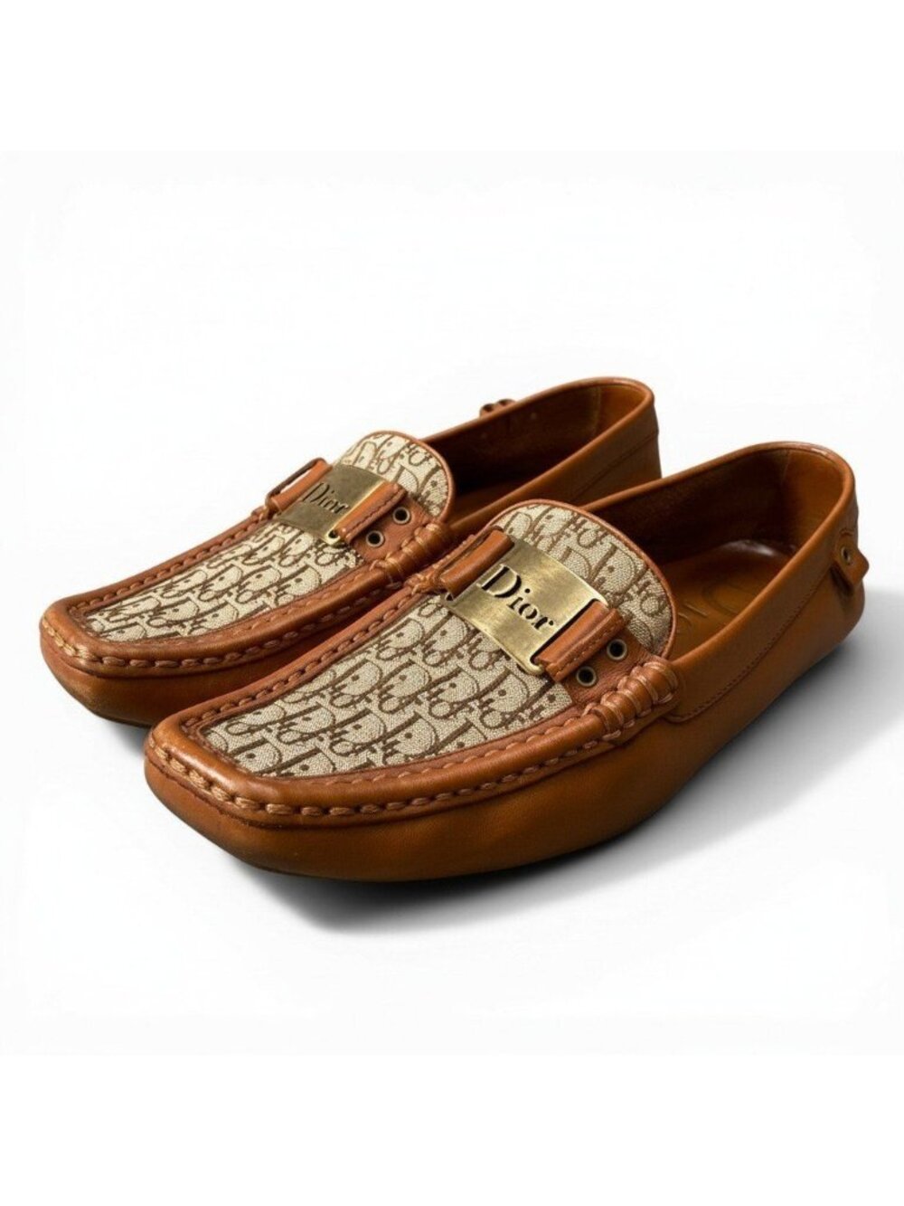 Dior Street Chic Trotter Loafers Brown